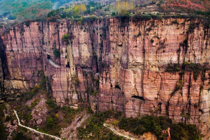 Faszinierende Strecke: Der Guoliang-Tunnel durch Taihang-Shan-Gebirge