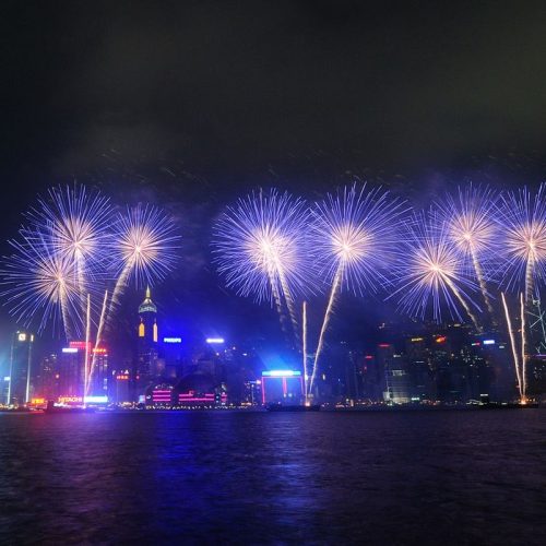 Chinesisches Neujahrsfest in Hong Kong