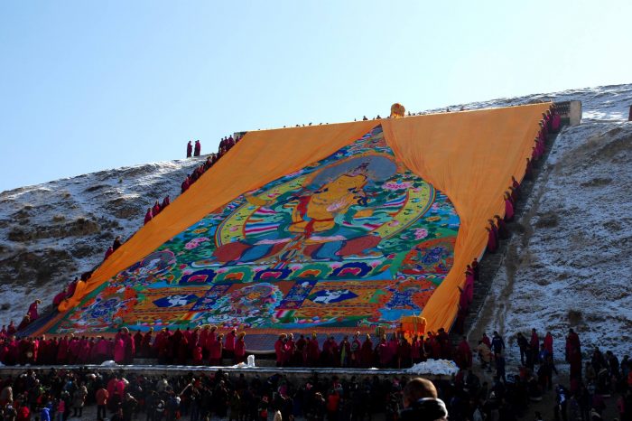 2022/2023 Tibetisches Monlam Fest in Repkong (Tongren) und Labrang