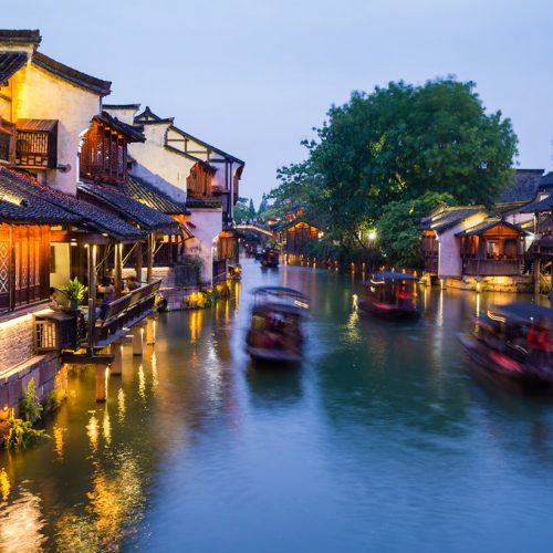 Erkunden Sie Wasserstadt Wuzhen von Shanghai aus
