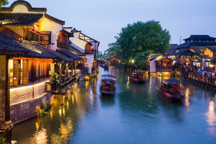 Erkunden Sie Wasserstadt Wuzhen von Shanghai aus