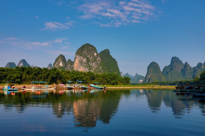 4 Tage Li Flusskreuzfahrt mit Yangshuo Wanderung