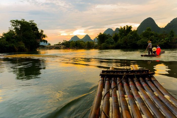 4 Tage Yulong-Flusswanderung und Li-Flusskreuzfahrt