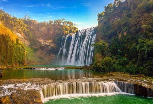 Der Huangguoshu-Wasserfall