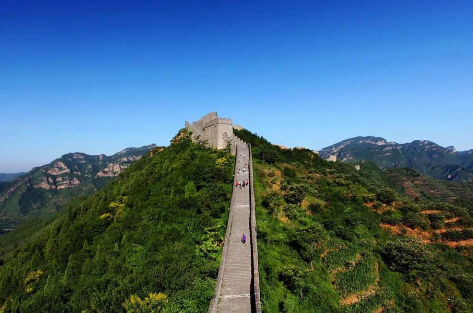 Die Abschnitte der Chinesischen Mauer in Tianjin