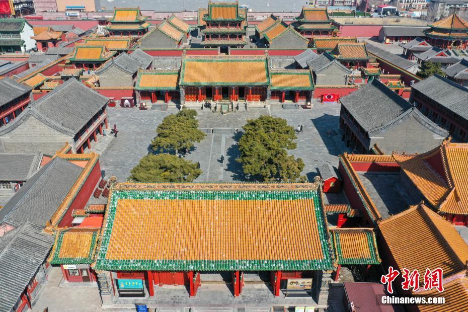 Der Kaiserliche Palast in Shenyang für die Besucher wieder zugänglich