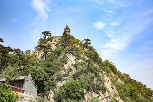Der Panshan-Berg Scenic Spot