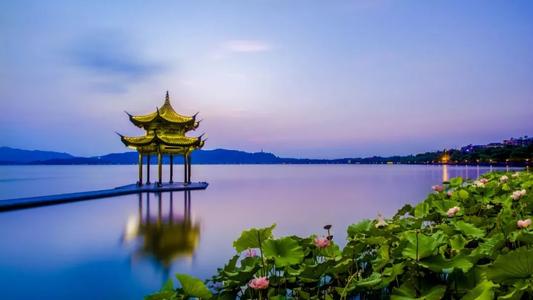 Der Hangzhou Westsee Scenic Spot