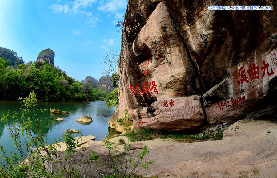 Wuyi-Gebirge wieder für die Öffentlichkeit geöffnet